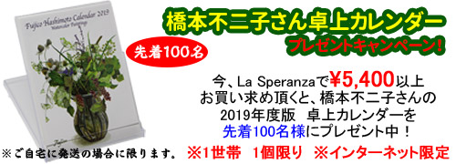 卓上カレンダープレゼントキャンペーン!