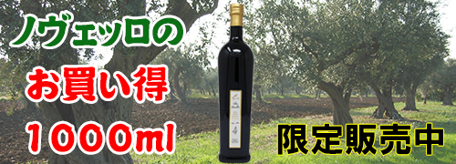 ノヴェッロ1000ml限定販売中!
