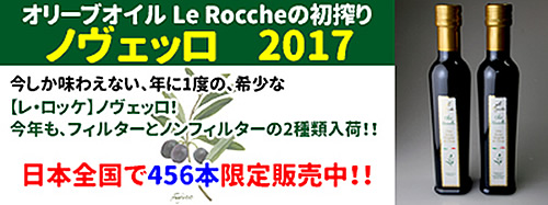 レ・ロッケ ノヴェッロ限定販売中!