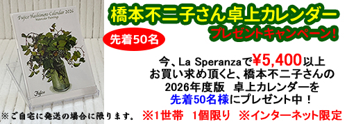 卓上カレンダープレゼントキャンペーン！